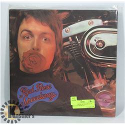 WINGS - RED ROSE SPEEDWAY LP - INCLUDES BOOKLET