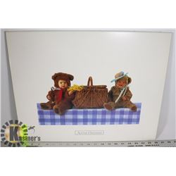 ANNE GEDDIES FRAMED BABY PRINT AUSTRALIA