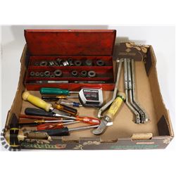 LOT OF MISC ESTATE TOOLS