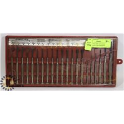 MICRO TOOL SET INCLUDES WRENCHES, SCREWDRIVERS