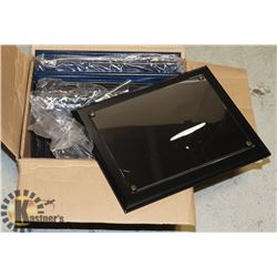 NEW 6 PLAQUES 3 BLUE & 3 BLACK