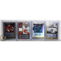 LOT OF 4 SIGNATURE ROOKIE CARDS ALL ARE LTD NUMBER