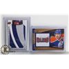 Image 1 : LOT OF 2 EDMONTON OILERS MEMORABILIA & LOGO HOCKEY