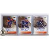 Image 1 : LOT OF 3 EDMONTON OILERS AUTOGRAPHED FRANCHISE INK