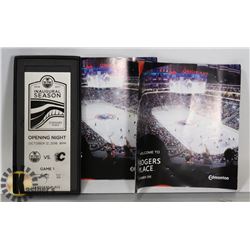 IN AUGURAL SEASON OPENING NIGHT