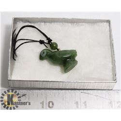 BC JADE PUFFIN NECKLACE