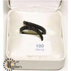 SILVER ONYX RING