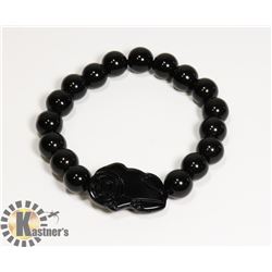 #161-FENG SHUI BLACK OBSIDIAN BRACELET