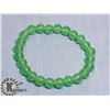 Image 1 : #154- GREEN ADVENTURINE BEAD BRACELET/ 8mm/ 7.5"
