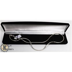 NEW STERLING 925 / SILVER 18" ITAL MADE NECKLACE