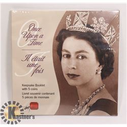 SEALED ONCE UPON A TIME 5 COIN CANADIAN 50CENT