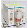 Image 1 : LOT OF 12 NEW LED LIGHT BULBS - 6000K