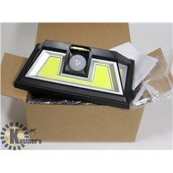 LOT OF 2 NEW SOLAR SECURITY LED LIGHTS