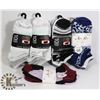 Image 1 : NEW 43 PAIR VARIETY OF ANKLE SOCKS