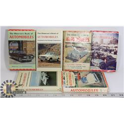 VINTAGE 6 THE OBSERVERS BOOKS