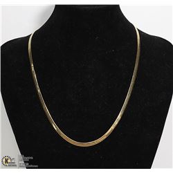 GOLD PLATED SNAKE CHAIN