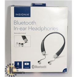 INSIGNIA IN EAR BLUETOOTH HEADPHONES WIRELESS.