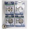 Image 1 : SEALED 4 WEISER ROUND POCKET DOOR LOCK