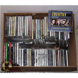 BOX OF ASSORTED CD'S