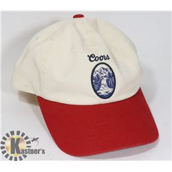 BRIXTON COORS WHITE/RED ADJUSTABLE BALL CAP