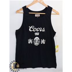 BRIXTON MENS COOR NAVY BLUE TANK TOP SIZE M