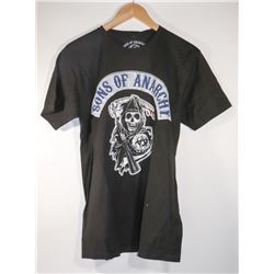 MENS SOA BLACK T-SHIRT M