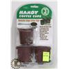 Image 1 : NEW 3PACK HANDY COFFEE CUPS REUSABLE SINGLE