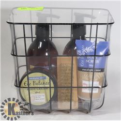 NEW 5PC EUCALYPTUS SCENT BODY CARE SET