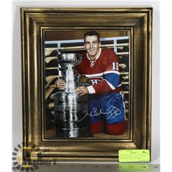 AUTOGRAPHED PHOTO OF HENRI 'POCKET ROCKET' RICHARD