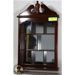 SMALL CURIO CABINET