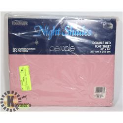 NIGHT SHADES DBLE BED FITTED SHEET