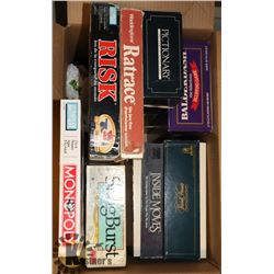 ESTATE BOX OF BOARD GAMES