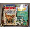 Image 1 : FLAT OF ASSORTED DINOSAUR BOOKS