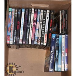 LOT OF 19 DVDS