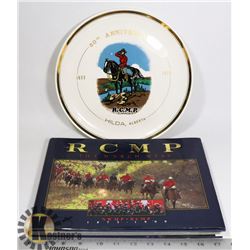 22K GOLD RING HYCROFT RCMP PLATE SOLD WITH