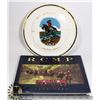 Image 1 : 22K GOLD RING HYCROFT RCMP PLATE SOLD WITH