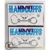 Image 1 : TWO HANDCUFFS WITH KEYS
