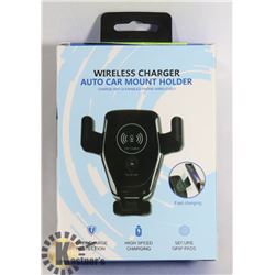 NEW GRAVITY AUTO HOLD WIRELESS CHARGER, AUTO