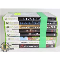 BUNDLE OF XBOX 360 GAMES