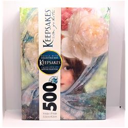1)  FACTORY SEALED 500 PCE "MY KEEPSAKES"