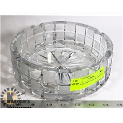XL BOHEMIAN CRYSTAL ASHTRAY