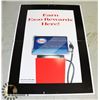 Image 1 : 64" X 44" ESSO GAS PUMP SIGN 2 SIDED AD