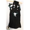 Image 1 : BEACH COUTURE SIZE SMALL WOMENS BLACK WITH RUFFLE