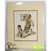 Image 1 : NORMAN ROCKWELL PRINT