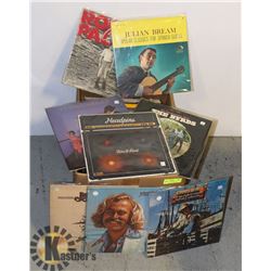 LOT OF 100+ VINYL RECORDS - ROCK/COUNTRY/JAZZ