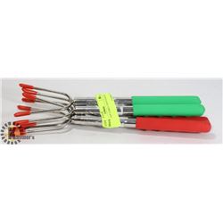 5PK WEINER FORKS "EXTENDABLE"