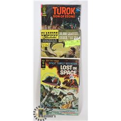 3 X VINTAGE COLLECTORS COMICS TUROK AND MORE 1948