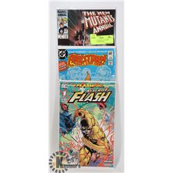 3 X ALL #1 ISSUES FLASH NEW MUTANTS FIRESTORM