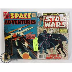 SPACE COMIC 12 CENT & STAR WARS #44 3RD B. FETT