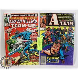 A TEAM #2 SUPER VILLAIN #7 NAMOR DOOM COMICS